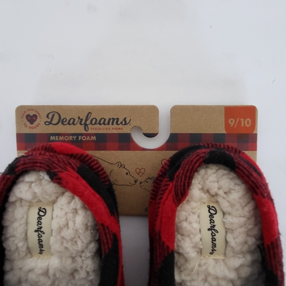 Dearfoam memory form  nino oso slippers US toddler 9-10 - Picture 3 of 7